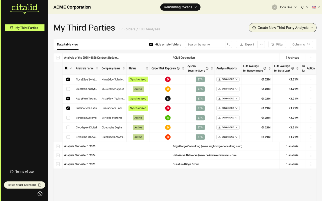Citalid Insurance Portfolio Management